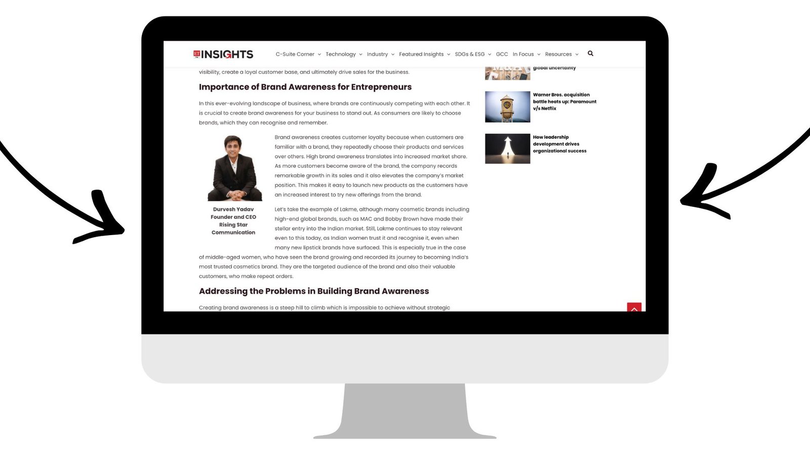 Authority & visibility visual